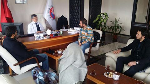 TIP Fakültesi Dekanı Prof. Dr. Sn Mustafa TUNCER i ziyaret ettik.