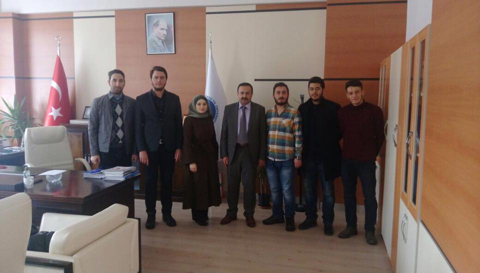 İlahiyat Fakültesi Dekanı Prof. Dr. Sn Mehmet Salih ARI’yı ziyaret ettik.