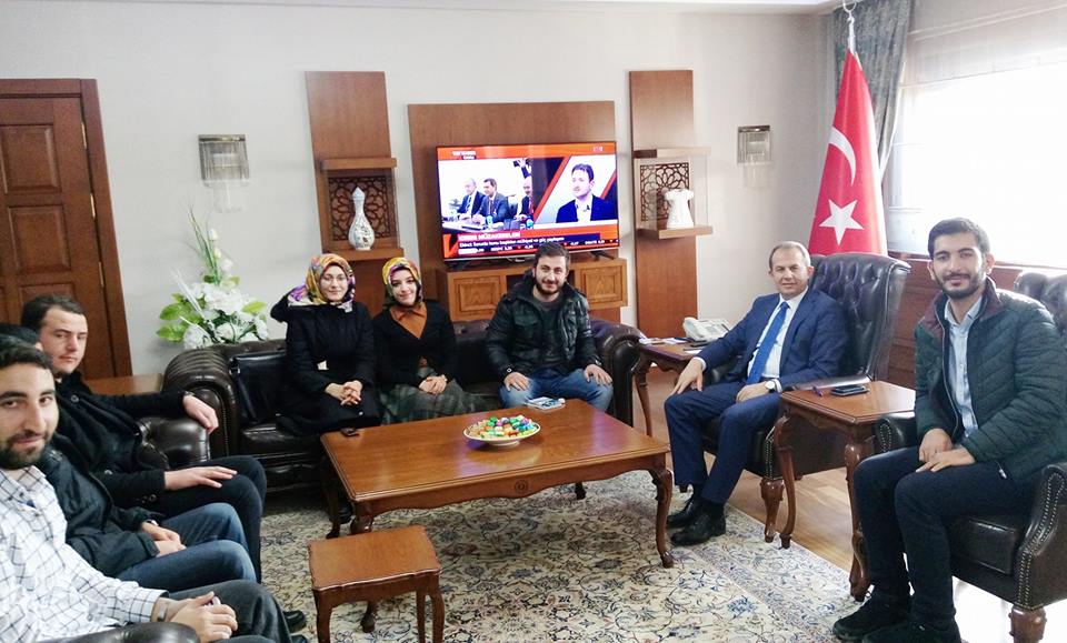 Valimiz ve Büyükşehir Belediye Başkan Vekilimiz Sayın İbrahim TAŞYAPAN ı ziyaret ettik